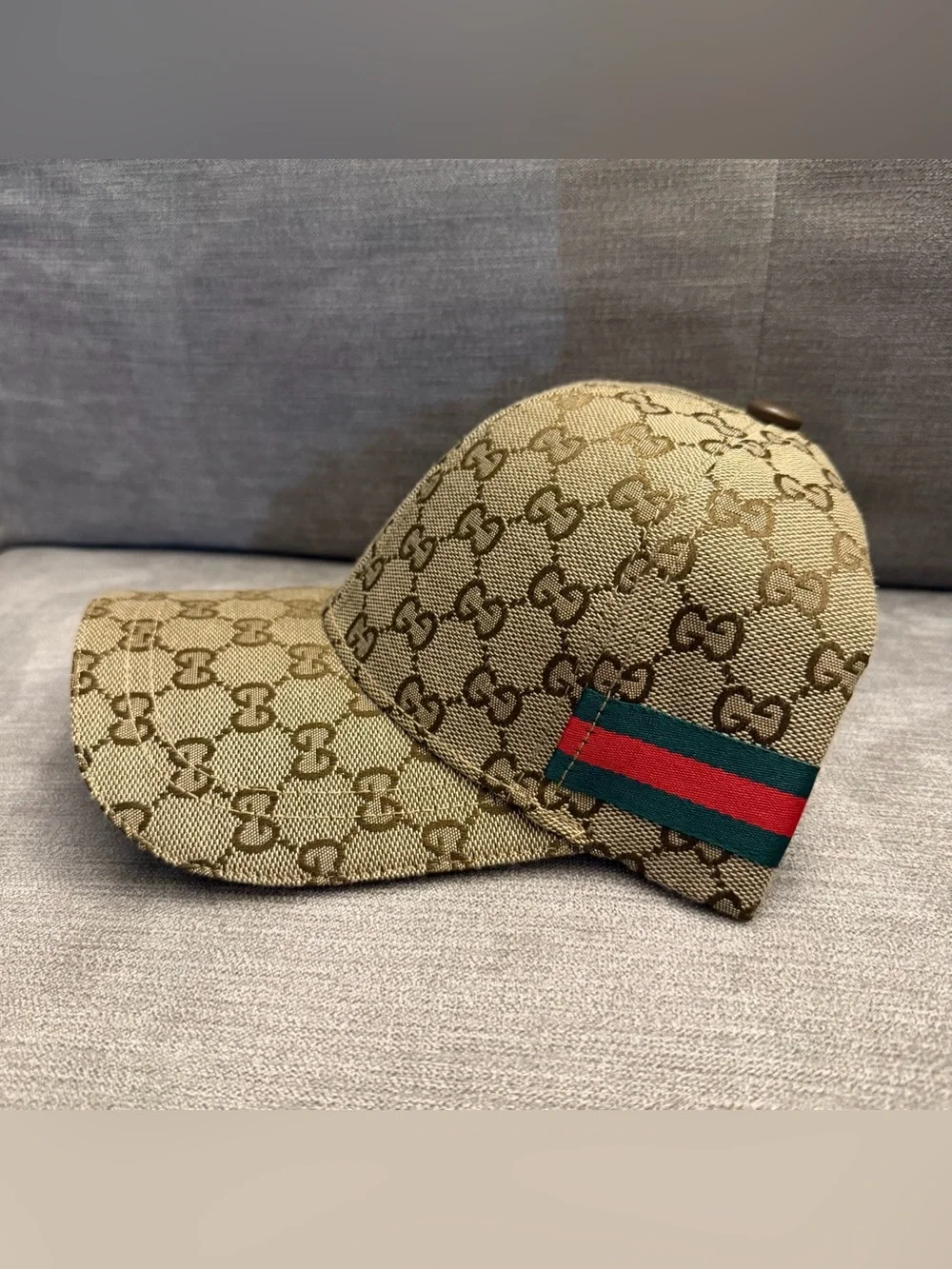 Gucci GG Jacquard Baseball Cap